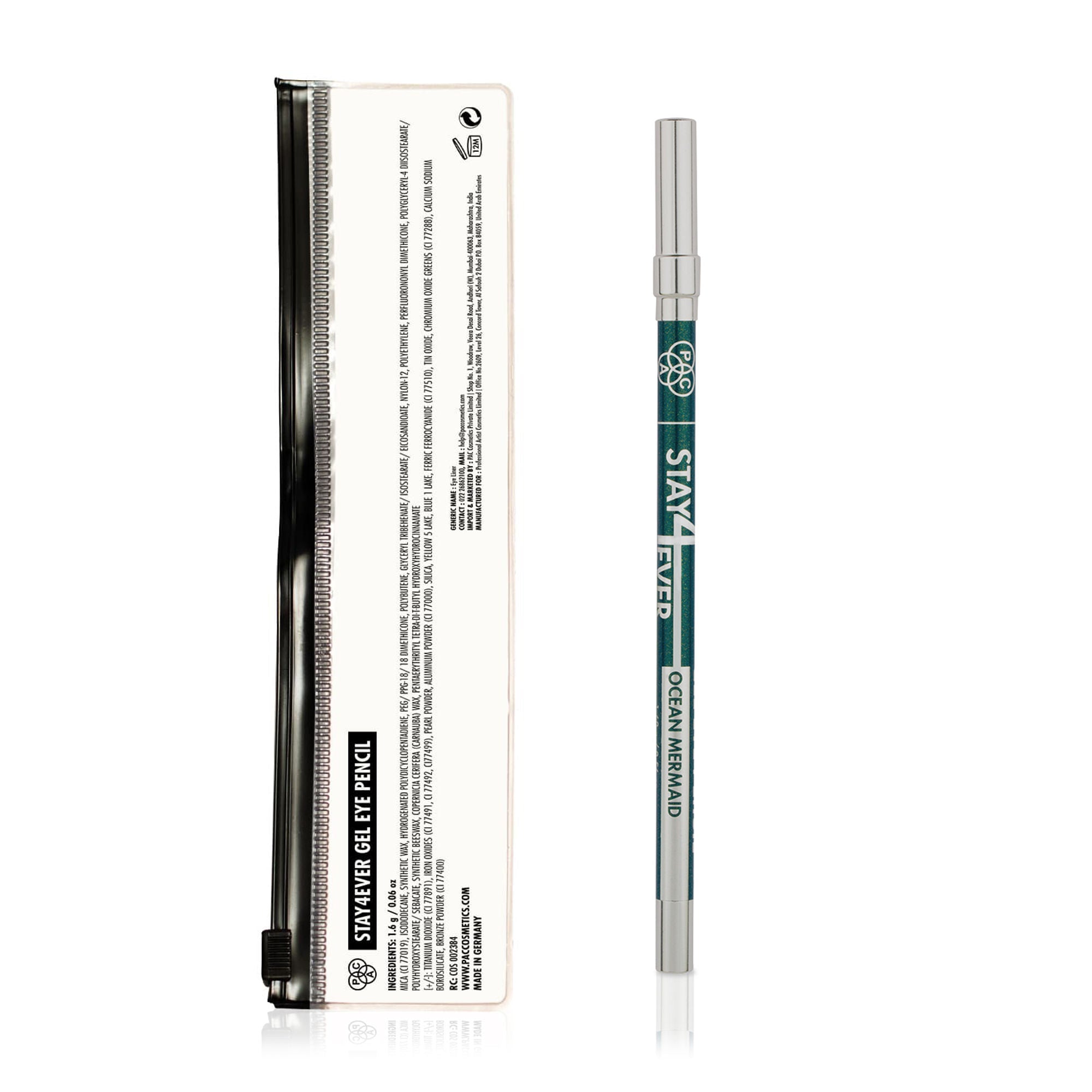 PAC Studio Stay4Ever Gel Eye Pencil - Ocean Mermaid - Distacart