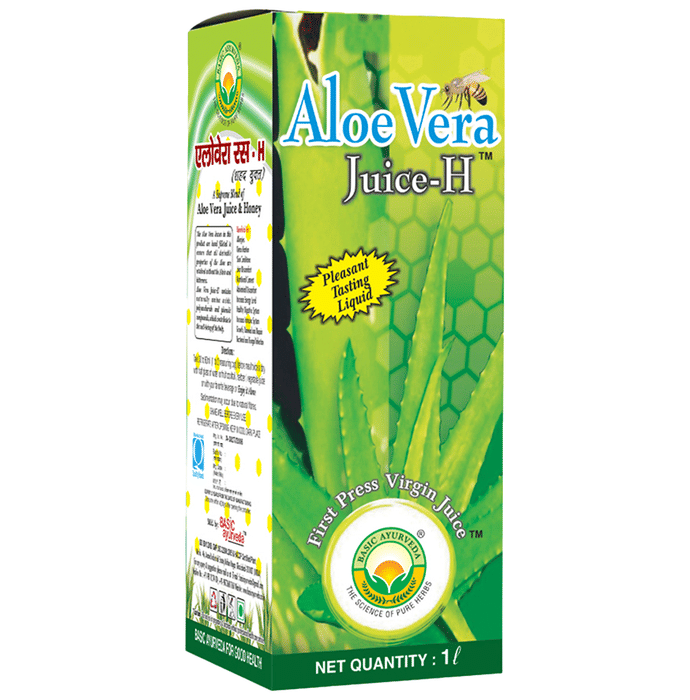 Basic Ayurveda Aloe Vera Juice with Honey - Distacart