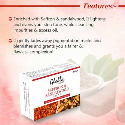 Globus Naturals Sandalwood Soap - Distacart