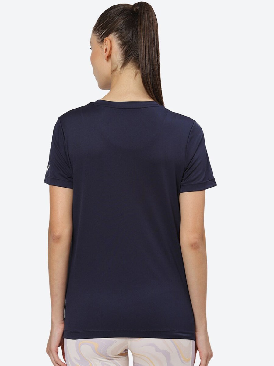 ASICS Women Typography Court Graphic Printed T-shirt - Distacart