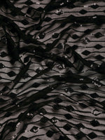 Thumbnail for kasee Embellished Sequinned Pure Georgette Saree - Distacart