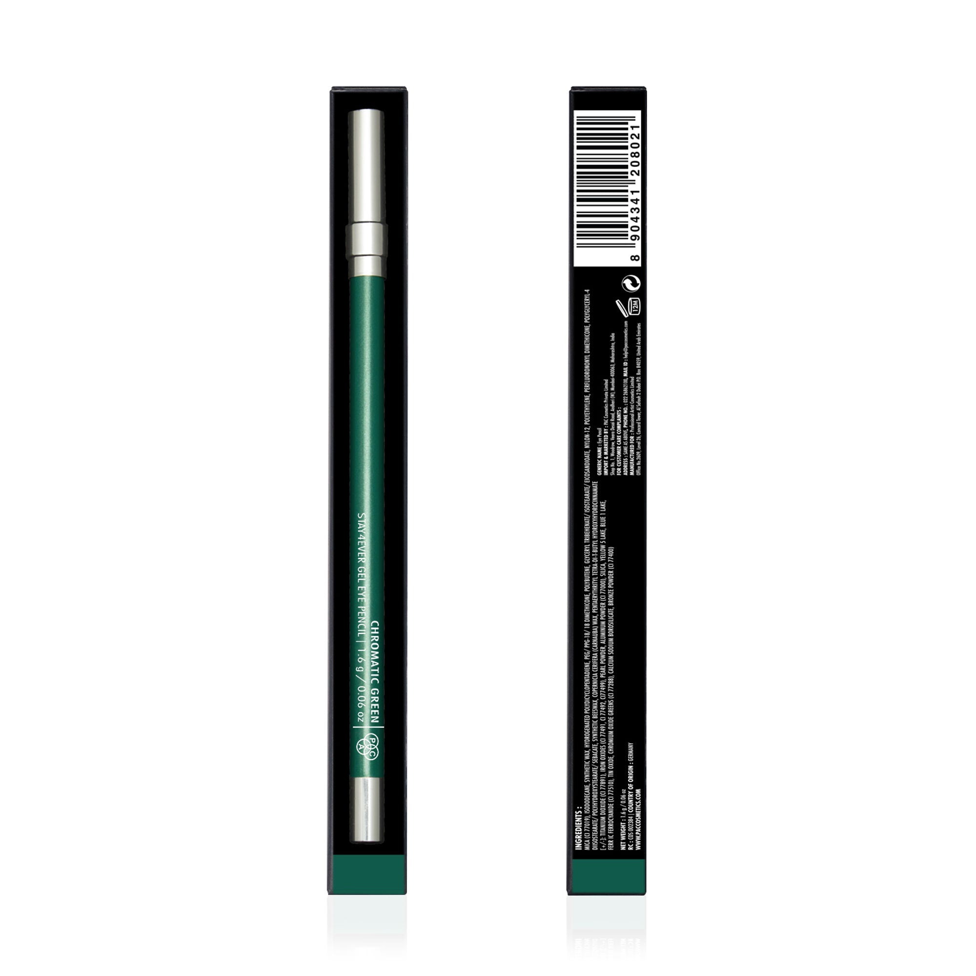 PAC Studio Stay4Ever Gel Eye Pencil - Chromatic Green