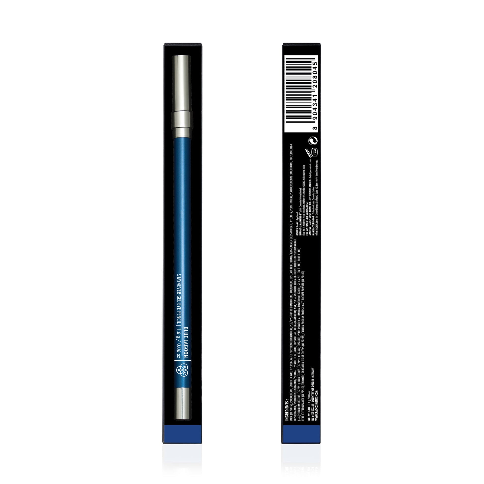 PAC Studio Stay4Ever Gel Eye Pencil - Blue Lagoon - Distacart