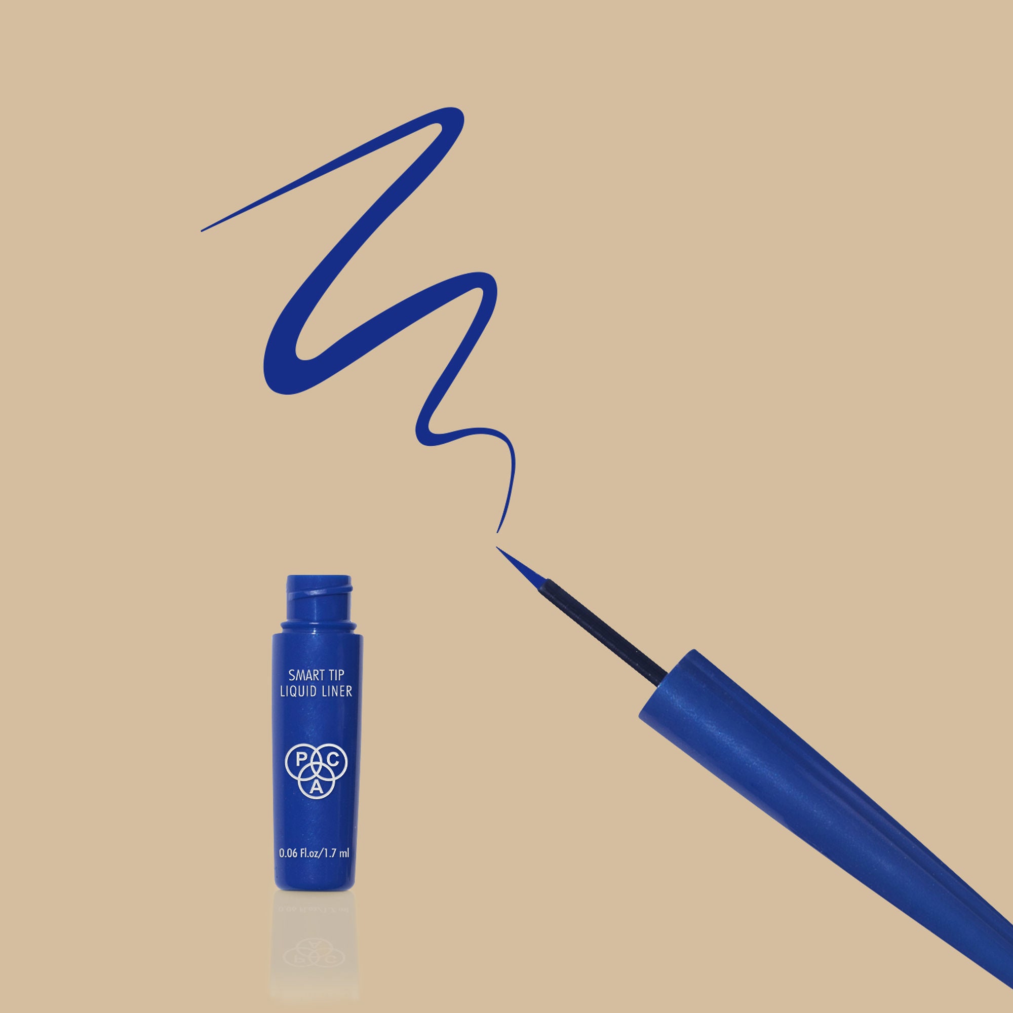 PAC Studio Smart Tip Liquid Liner - Blue Night - Distacart