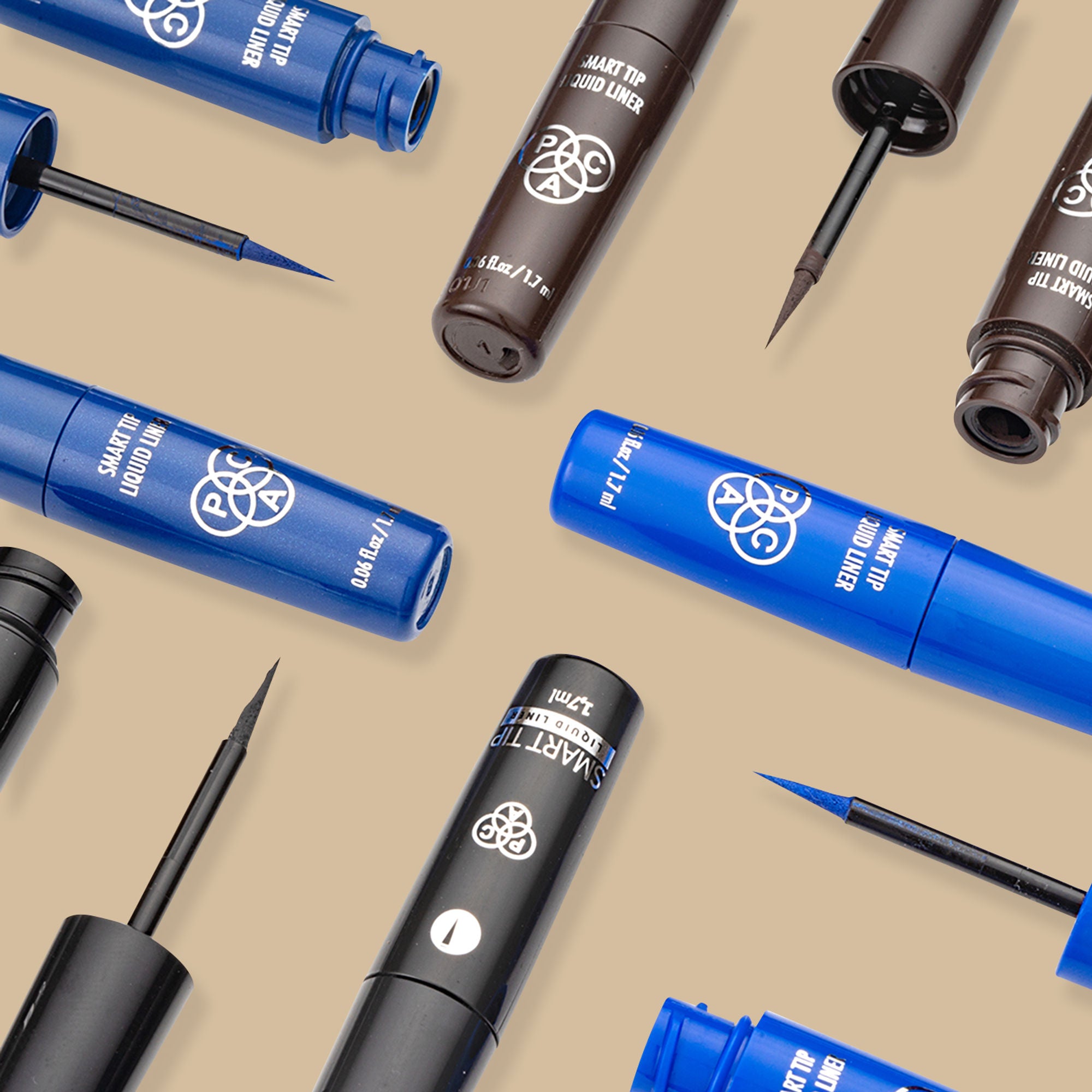 PAC Studio Smart Tip Liquid Liner - Electric Blue - Distacart