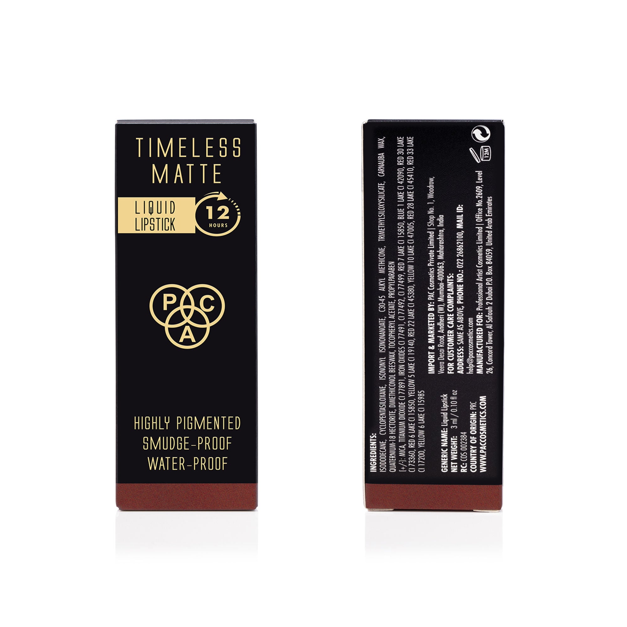 PAC Studio Timeless Matte Mini Lipstick - Adore - Distacart