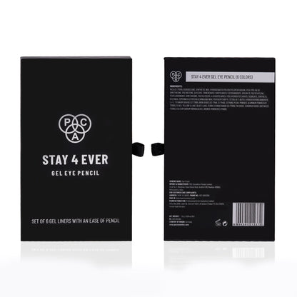 PAC Studio Stay4Ever Gel Eye Pencil (Set Of 6) - Distacart