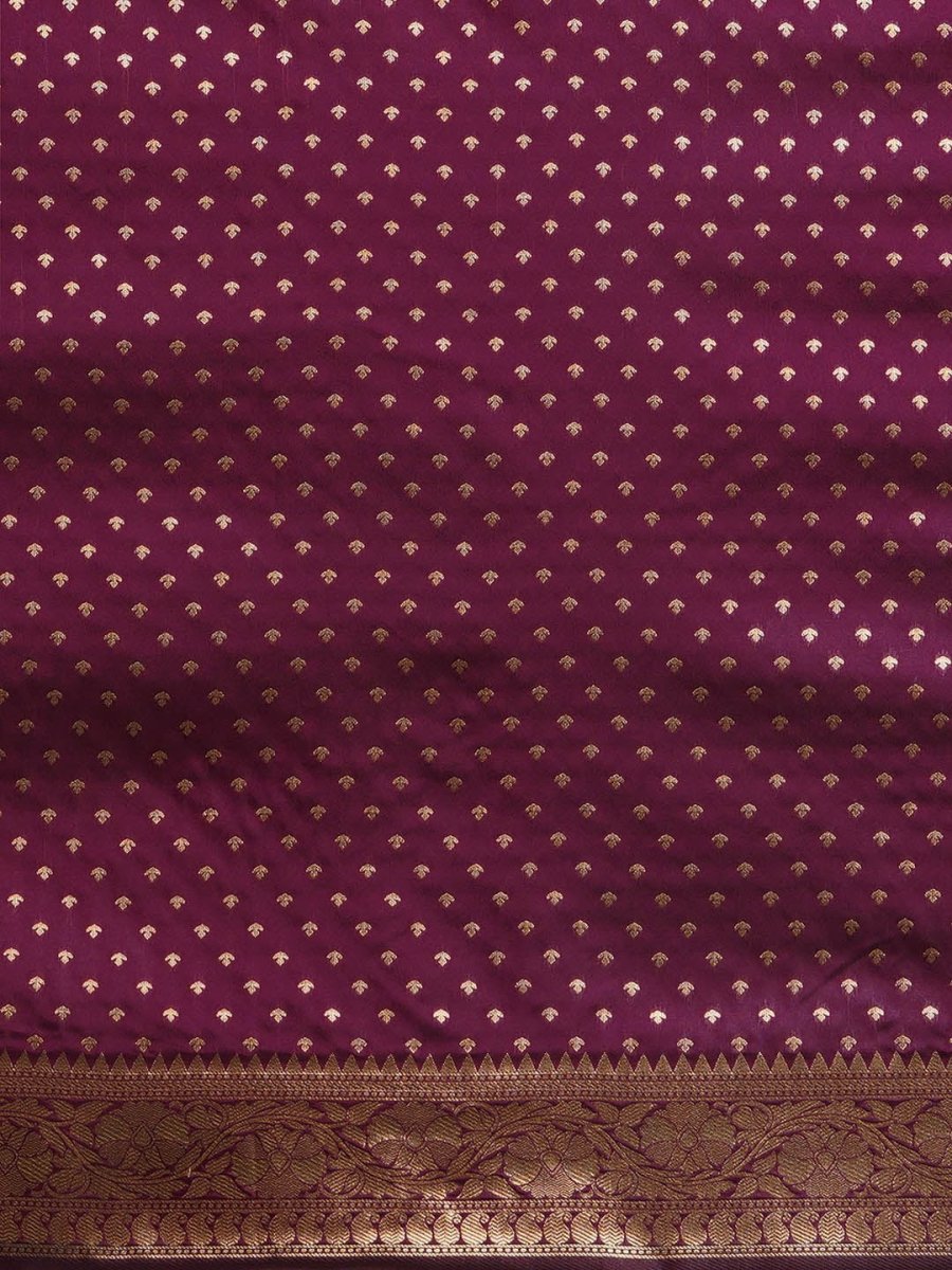 Anouk Woven Design Zari Silk Blend Banarasi Saree - Distacart
