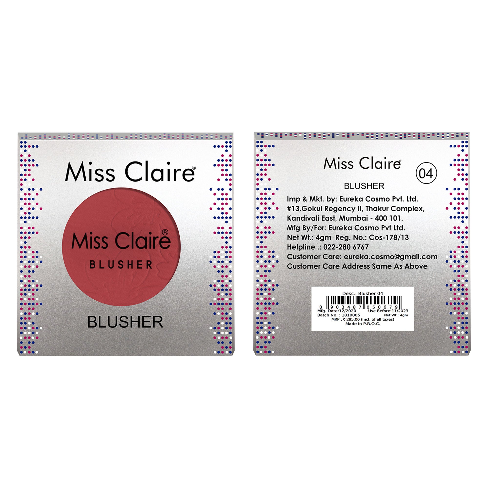 Miss Claire Round Blusher - 4