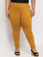 Thumbnail for TAG 7 Women Plus Size Churidar-Length Leggings - Distacart