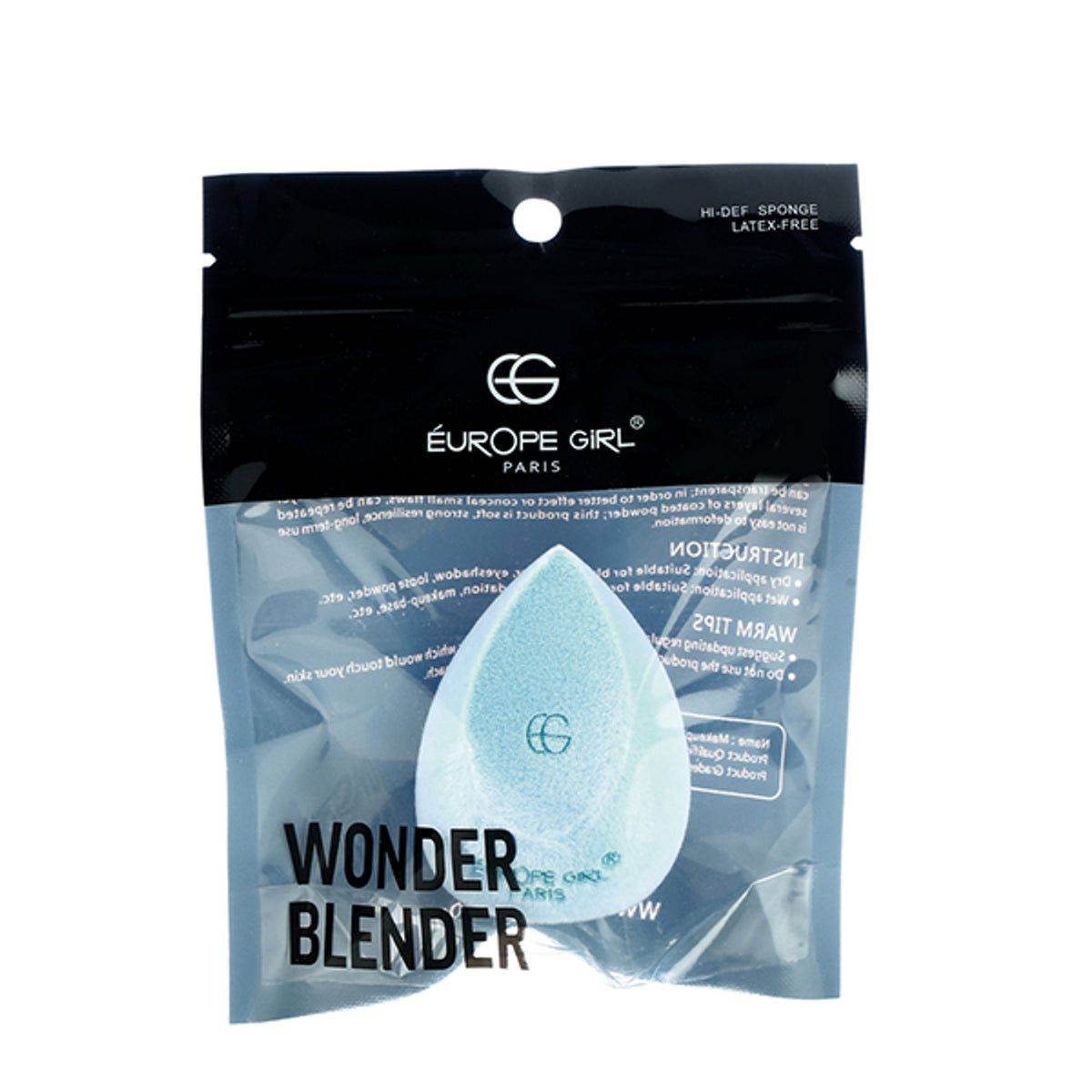 Europe Girl Micro Fiber Velvet Blender - Blue - Distacart