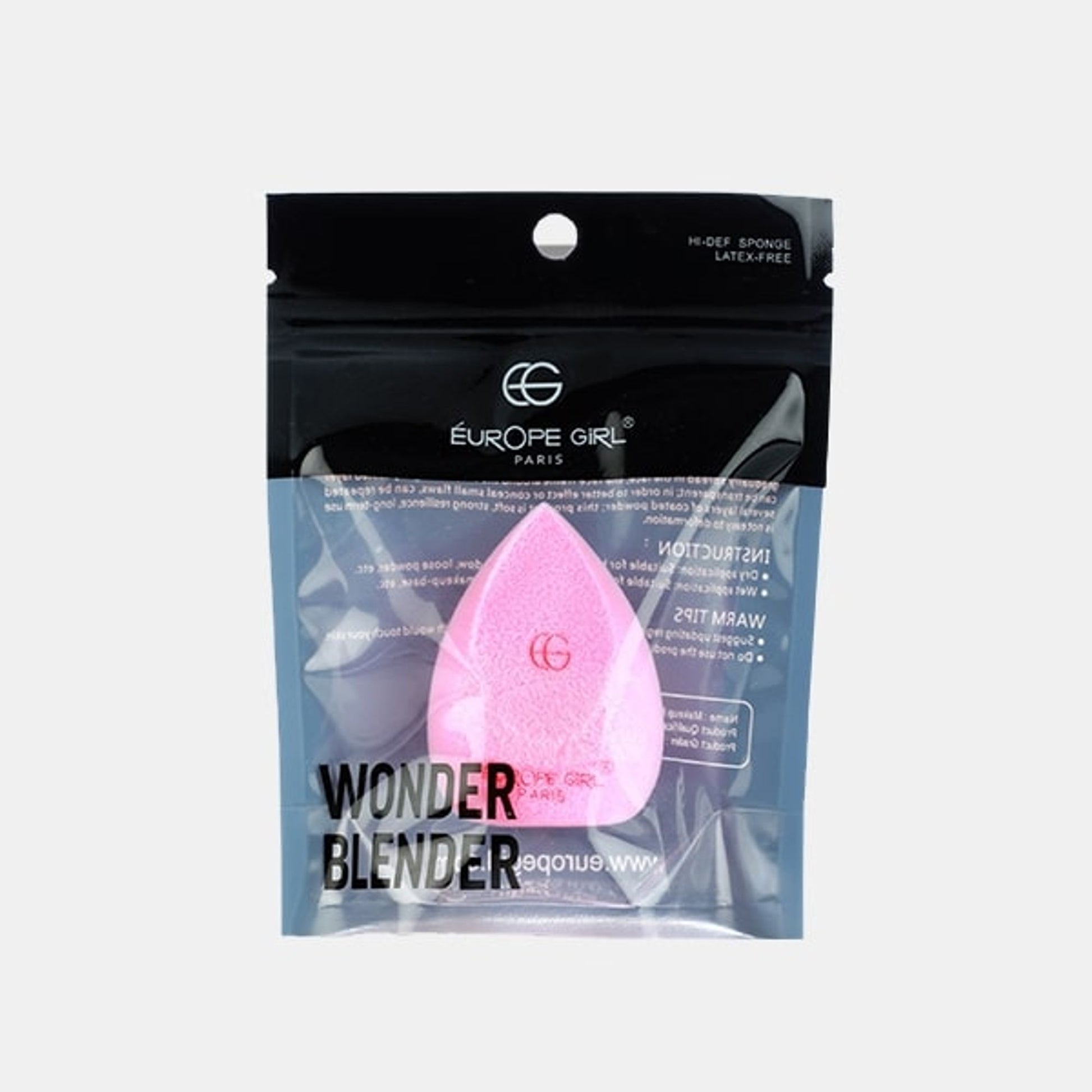 Europe Girl Micro Fiber Velvet Blender - Pink - Distacart