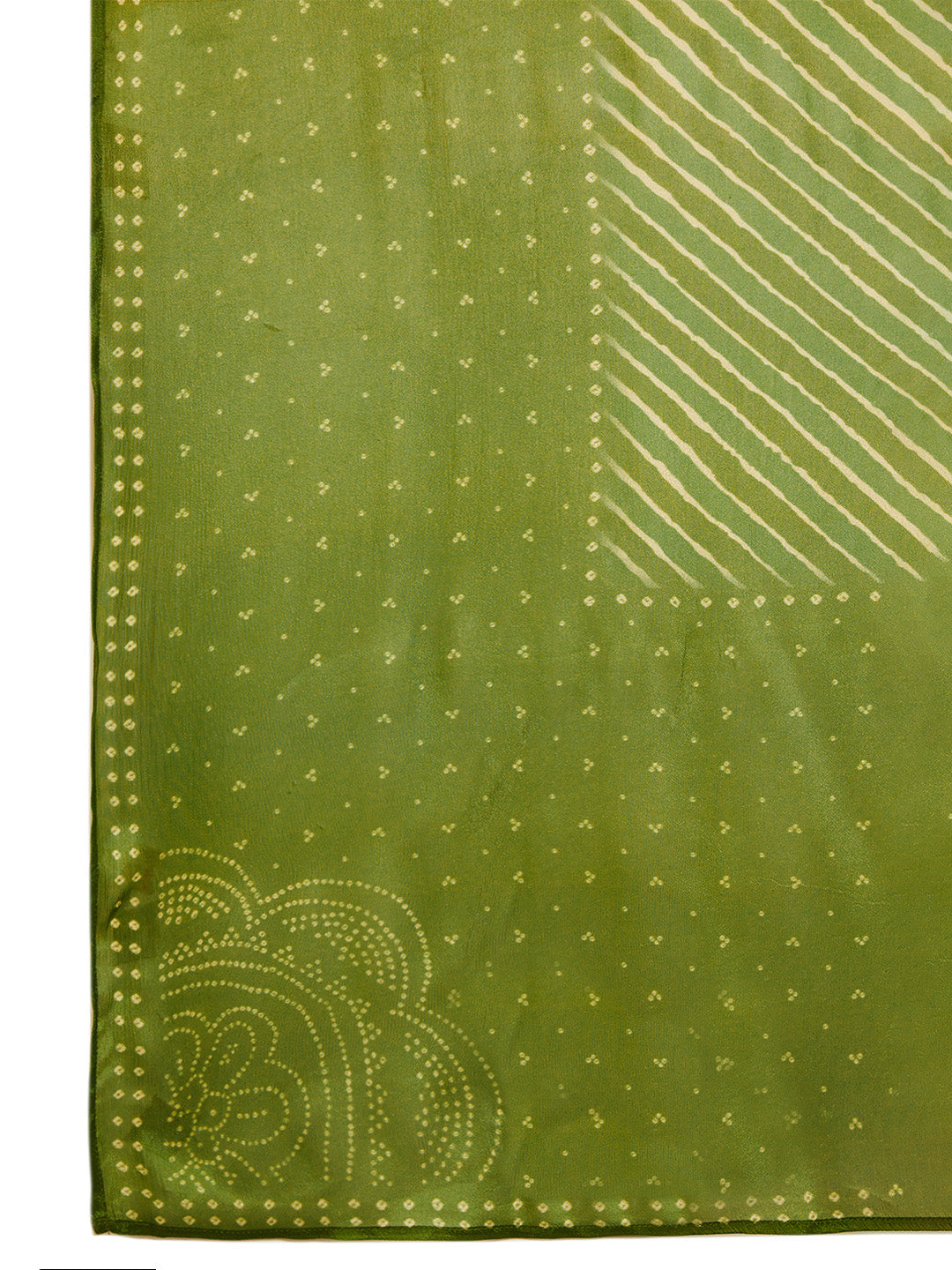 Soch Bandhani Printed Straight Kurta With Trousers & Dupatta - Distacart
