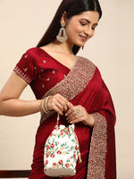 Thumbnail for kasee Embellished Embroidered Saree - Distacart