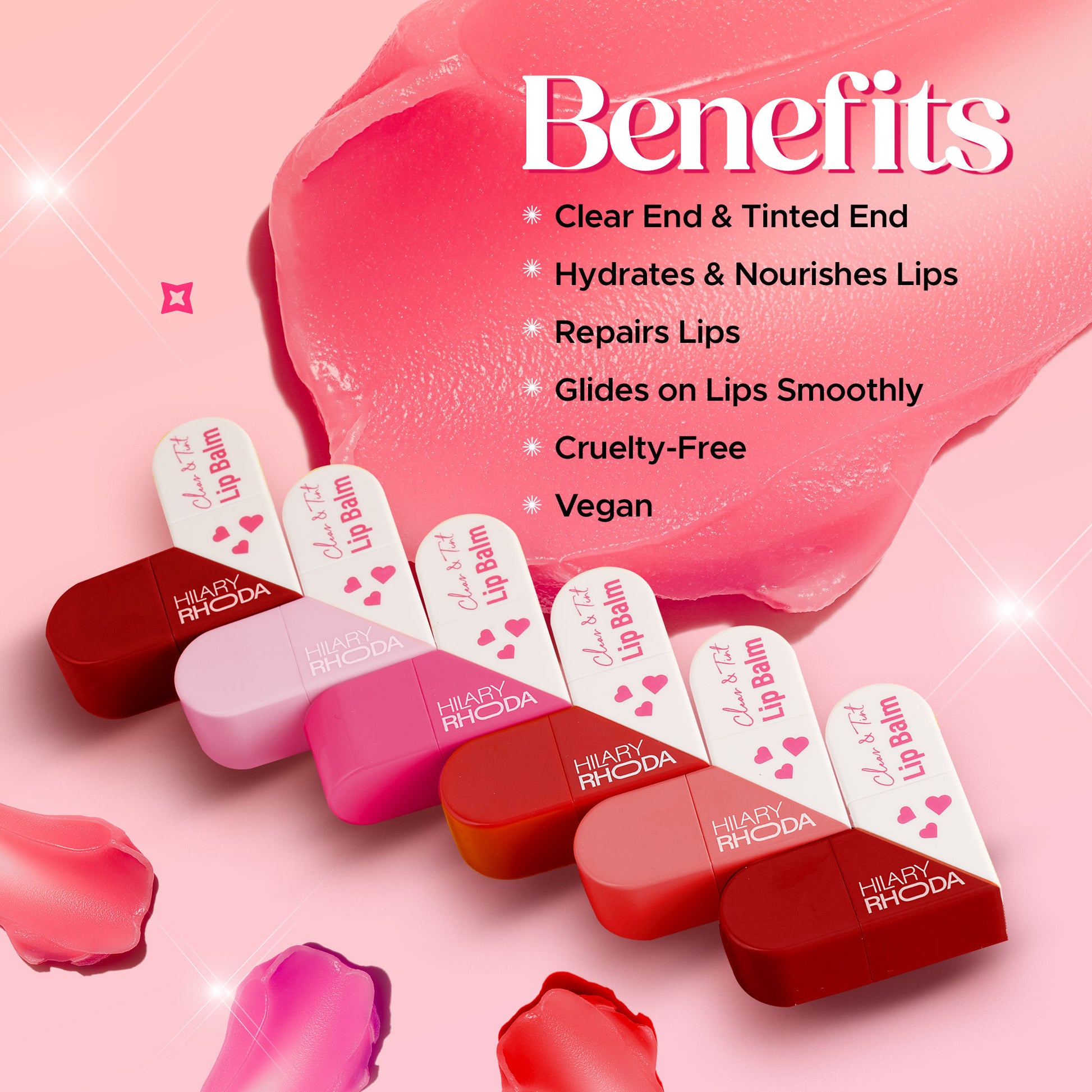 Hilary Rhoda Clear & Tint Lip Balm - Distacart