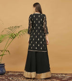 Thumbnail for Joban Fashion Black Georgette Lehenga Set