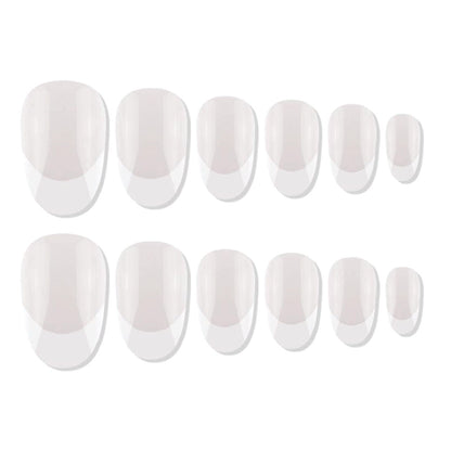 shills professional reusable press on nails french oval spn712