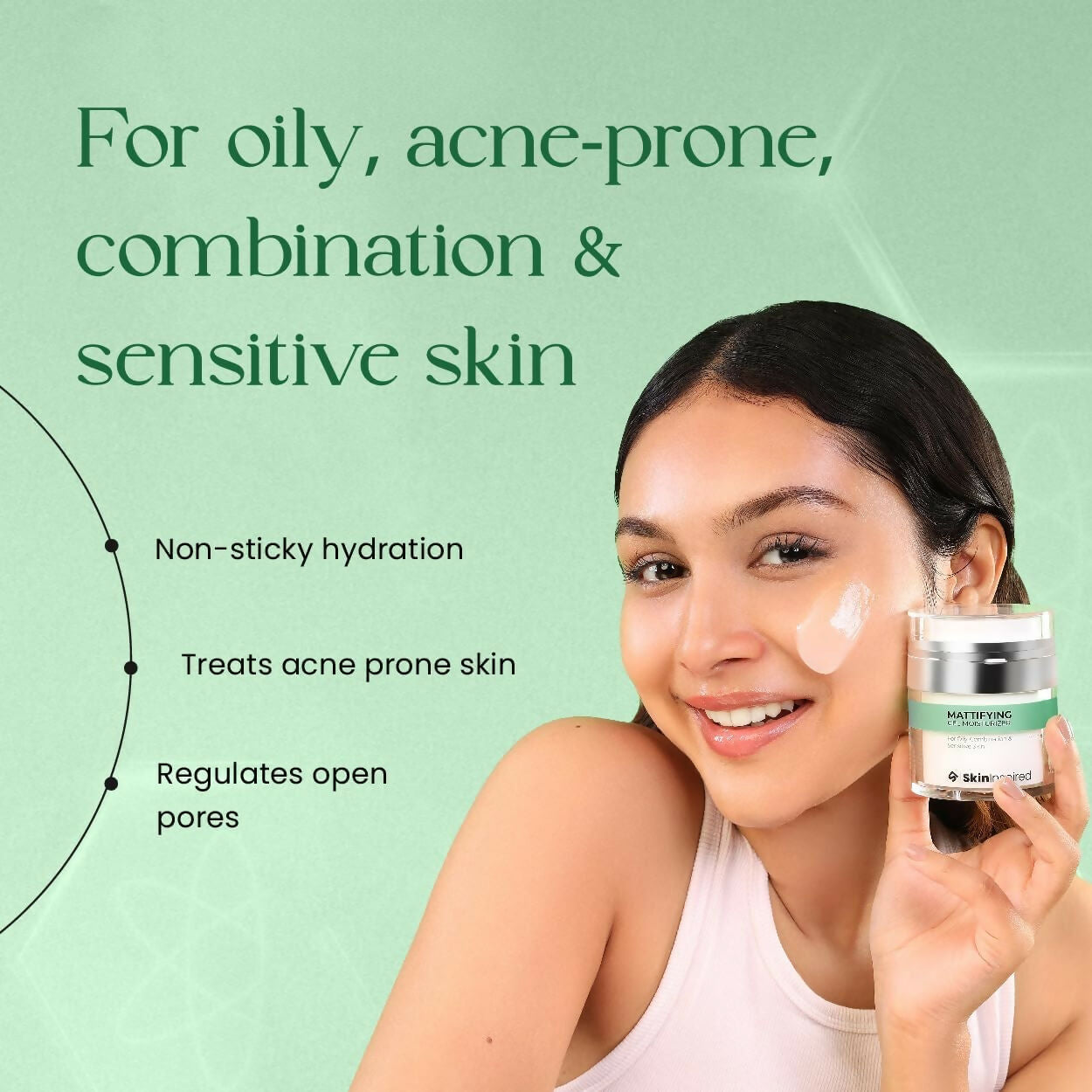 SkinInspired Mattifying Gel Face Moisturizer - Distacart