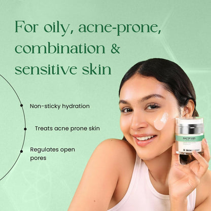 SkinInspired Mattifying Gel Face Moisturizer - Distacart