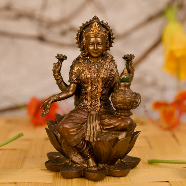 Collectible India Goddess Lakshmi Idol - Distacart