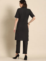 Thumbnail for All About You Women Regular Pure Cotton Kurta with Trousers - Distacart