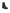 Delize Black High-Top Block Heeled Boots