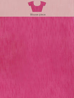 Thumbnail for Anouk Pink Floral Printed Organza Saree - Distacart