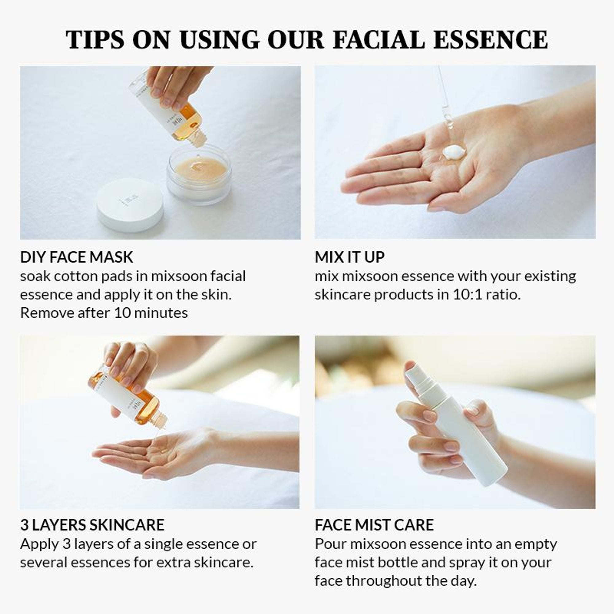 Mixsoon Bifida Ferment Essence, Repairs & Strengthens Skin Barrier with Probiotics - Distacart