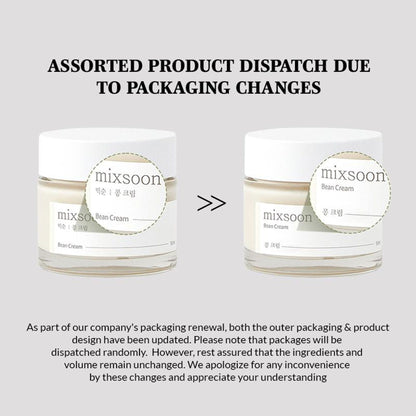 Mixsoon Bean Cream, Deep Hydration, Brightens Dull Skin & Nourishes with Fermented Beans - Distacart