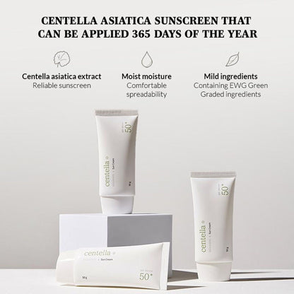 Mixsoon Centella Sun Cream, Calms Redness, Protects & Soothes Sensitive Skin - Distacart
