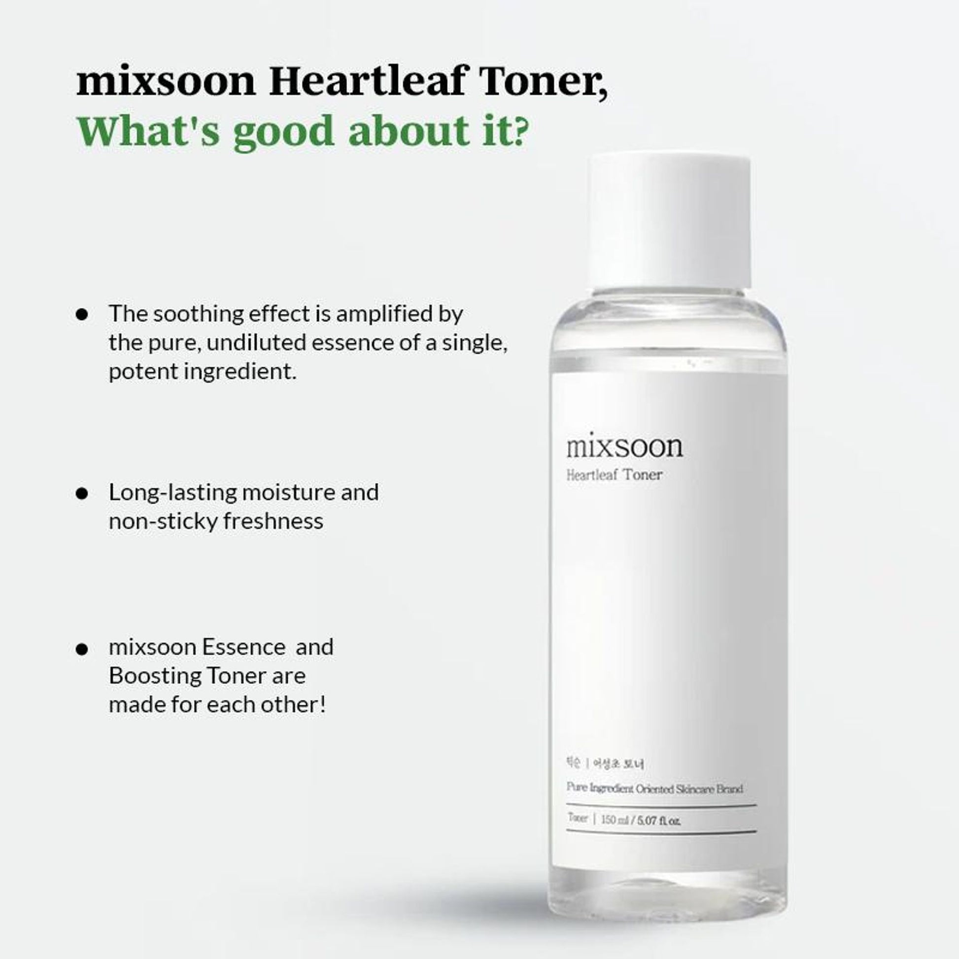 Mixsoon Korean Heartleaf Toner - Distacart