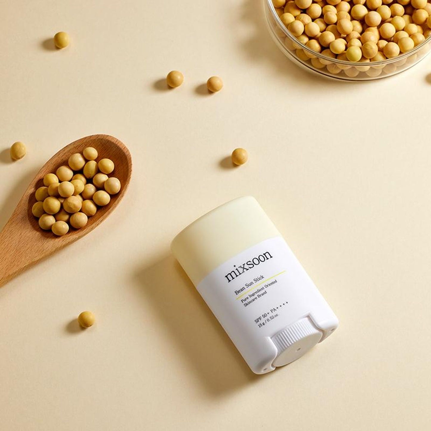 Mixsoon Bean Sun Stick SPF 50+ PA++++, Protects & Nourishes with Fermented Bean Extract - Distacart
