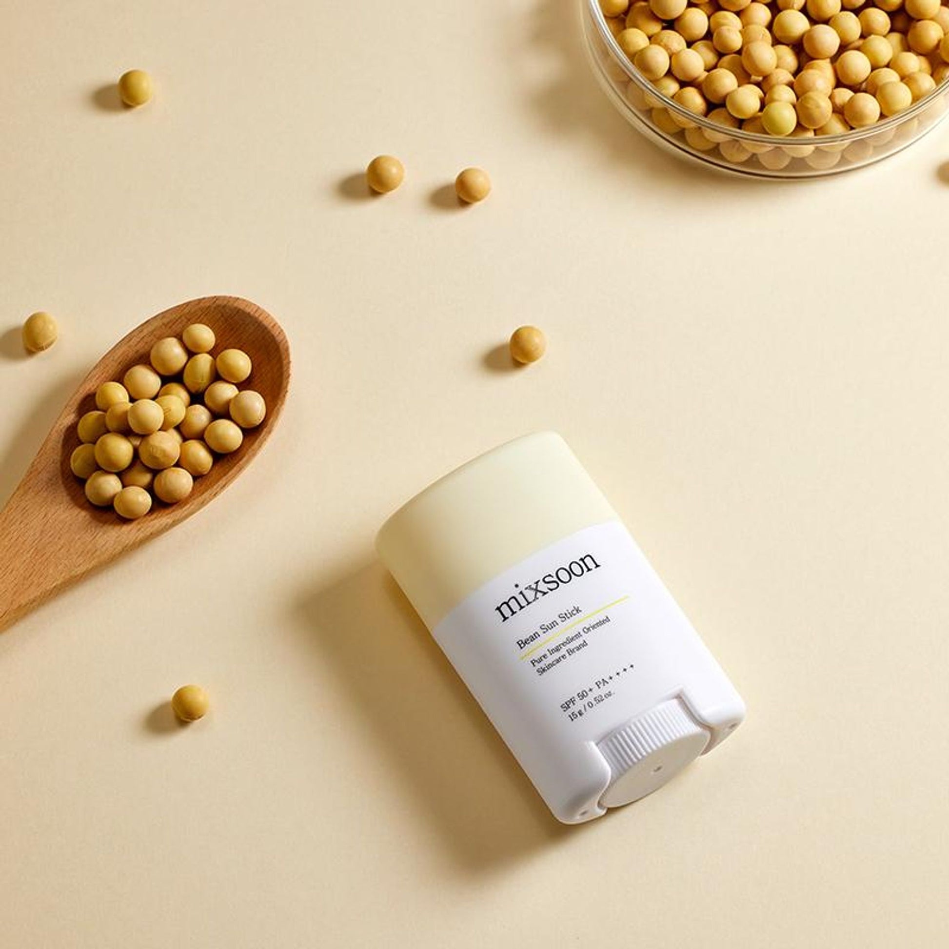 Mixsoon Bean Sun Stick SPF 50+ PA++++, Protects & Nourishes with Fermented Bean Extract - Distacart