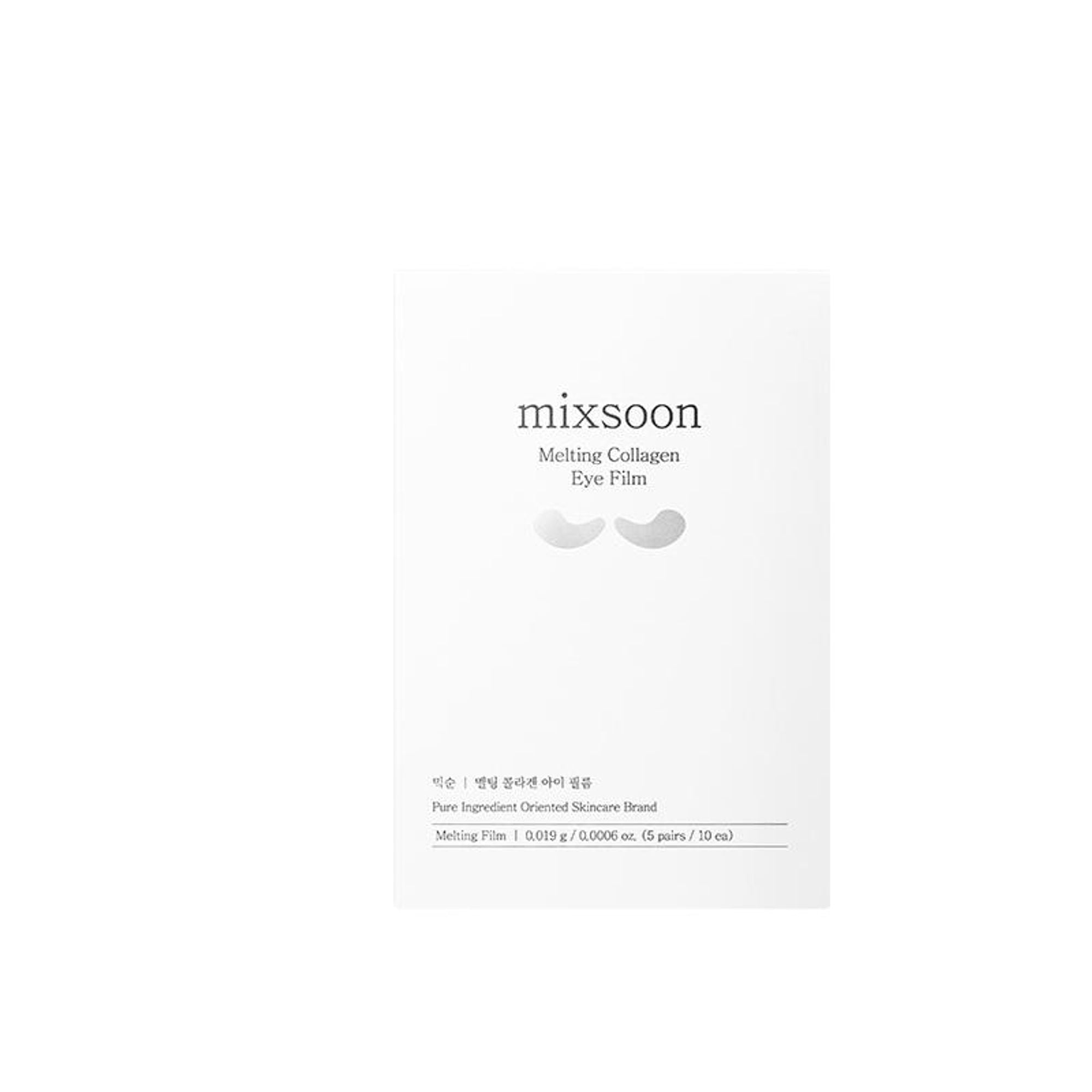 Mixsoon Melting Collagen Eye Film, Hydrates, Firms & Reduces Fine Lines - Distacart