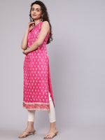 Thumbnail for Aks Ethnic Motifs Printed Straight Kurta - Distacart