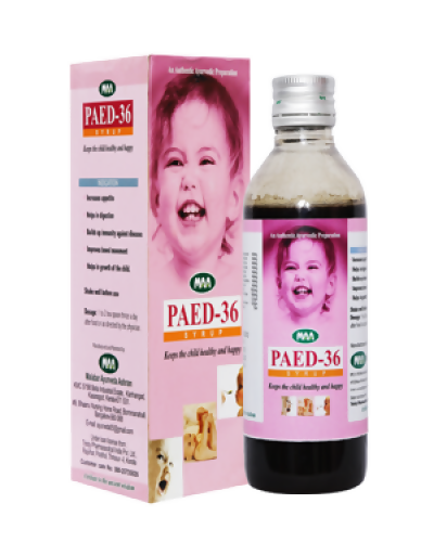 Malabar Ayurveda Paed-36 Syrup - Distacart