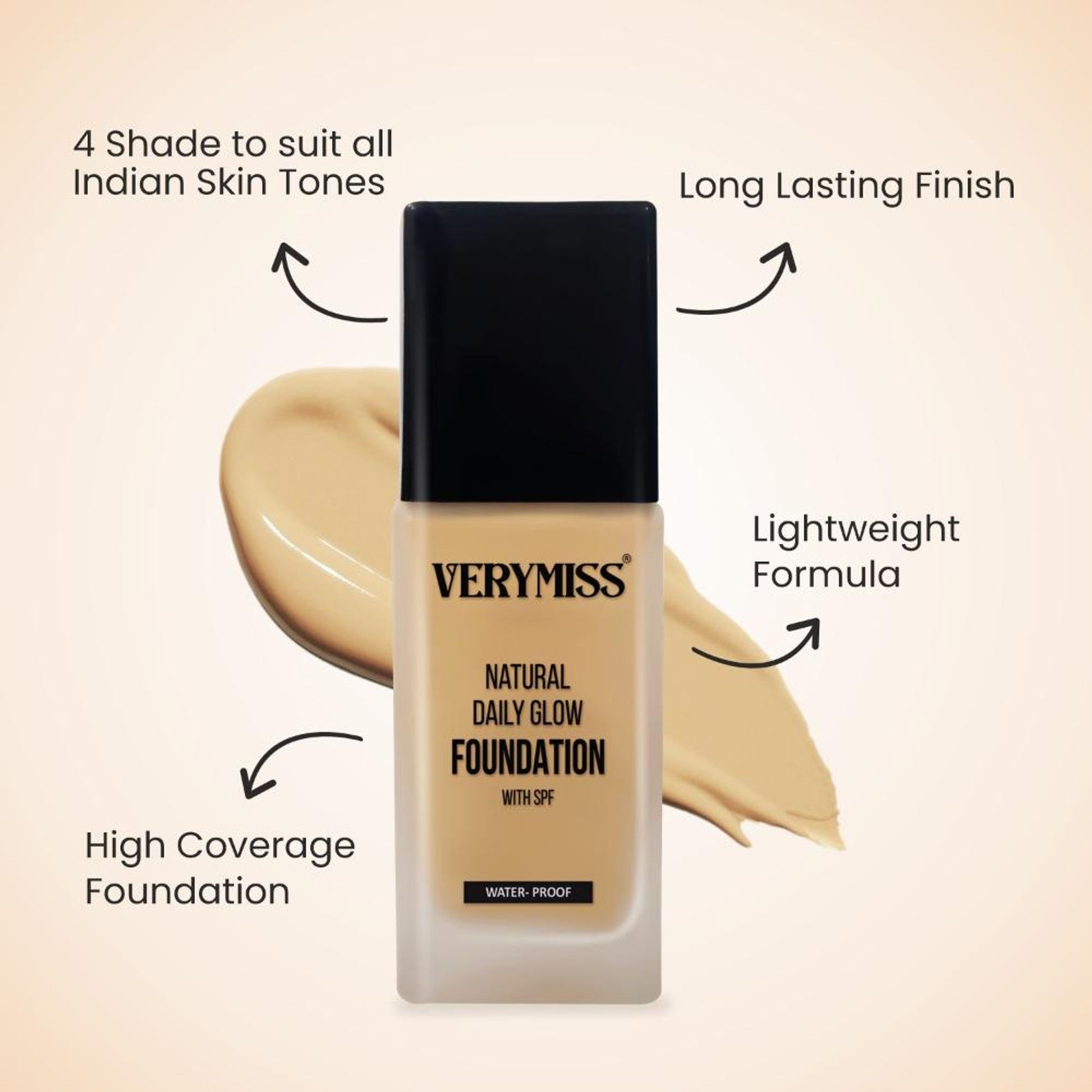 VERYMISS Foundation + Compact Powder - Vmfd06-03, Vmc05-03 - Distacart