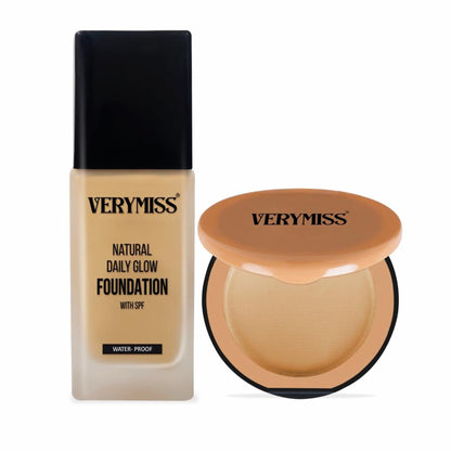 VERYMISS Foundation + Compact Powder - Vmfd06-03, Vmc05-03 - Distacart