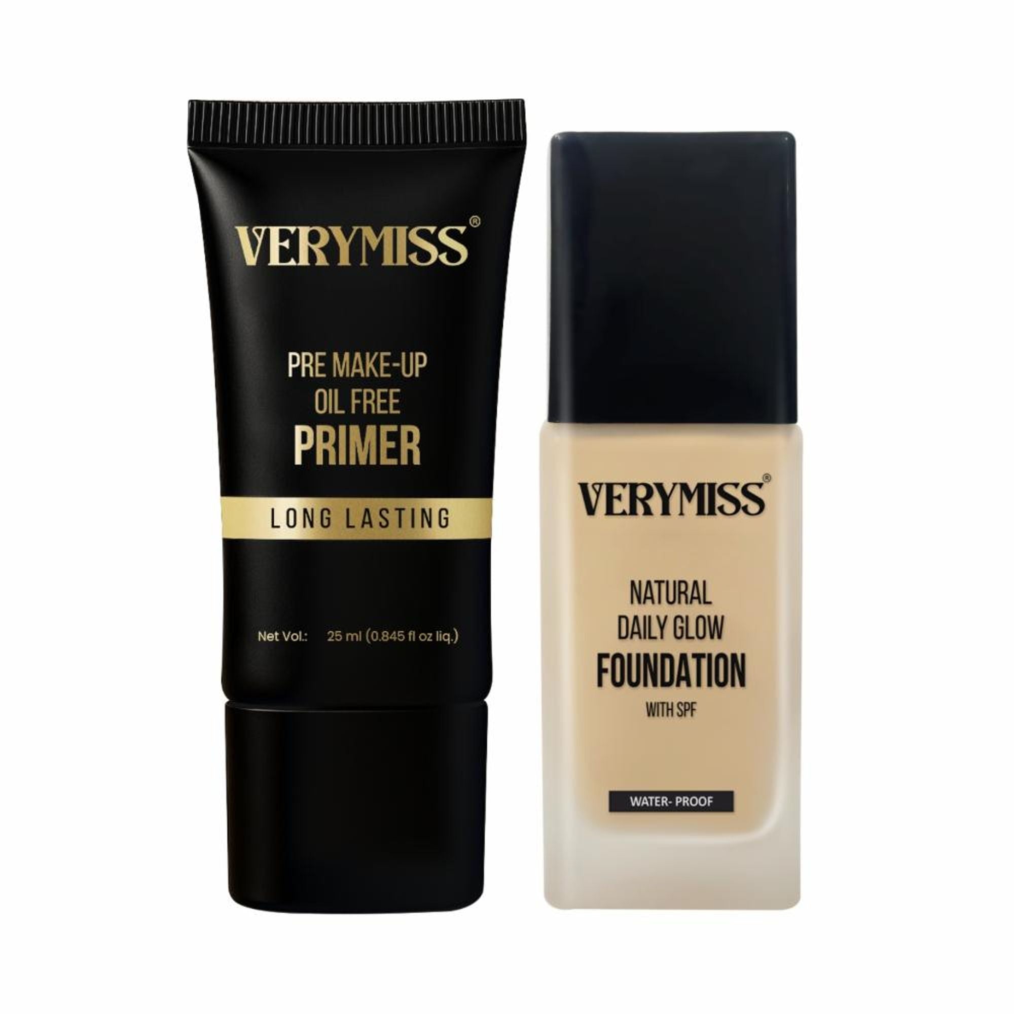 Verymiss Foundation + Oil Free Primer Fair Tone (VMFD06-01, VMPR02) - Distacart