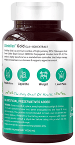 Thumbnail for bliss welness weight management cla carb controller green coffee bean extract veg tablet