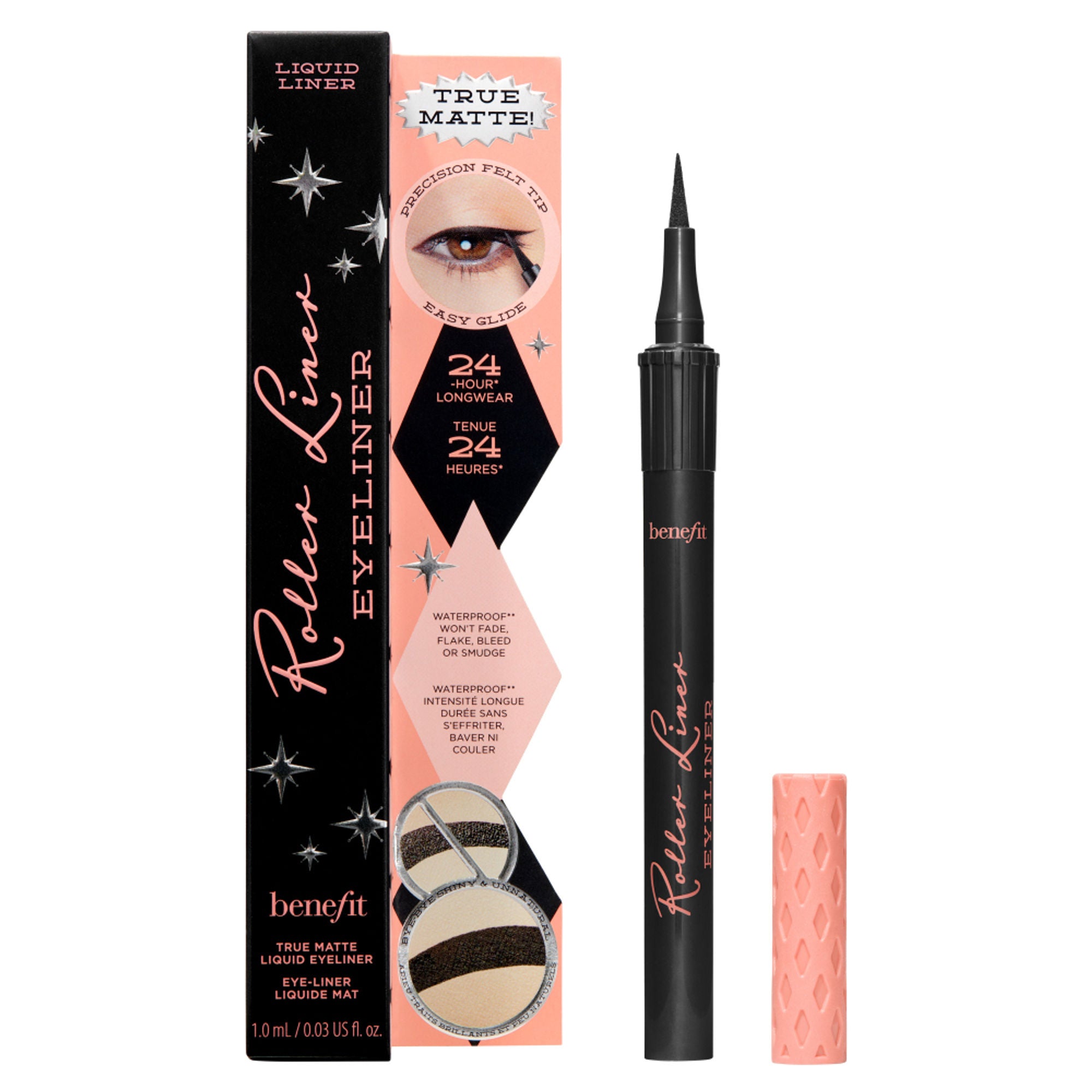 Benefit Cosmetics Roller Liner Black Liquid Eyeliner