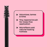 Thumbnail for Benefit Cosmetics Gimme Brow+ Brow-Volumizing Fiber Gel Mini - 6 Warm Black-Brown - Distacart