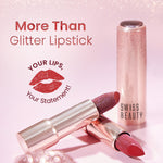 Thumbnail for Swiss Beauty More Than Glitter Lipstick - 3 Glimmer Coral - Distacart