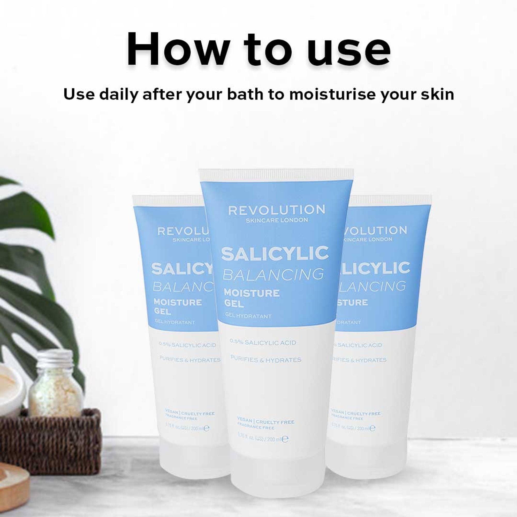 Makeup Revolution Salicylic Balancing Moisture Gel - Distacart
