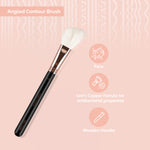 Thumbnail for Miss Claire M23 - Angled Contour Brush - Rose Gold