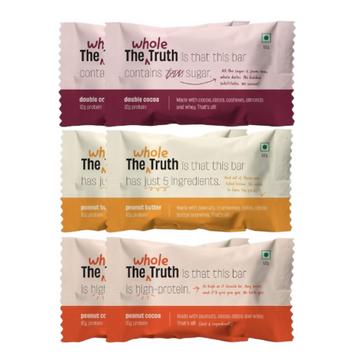 The Whole Truth Protein Bars - Peanut Heavy - Distacart