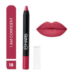 Thumbnail for MARS Cosmetics Won't Smudge Won't Budge Lip Crayon - I Am Confident - Distacart