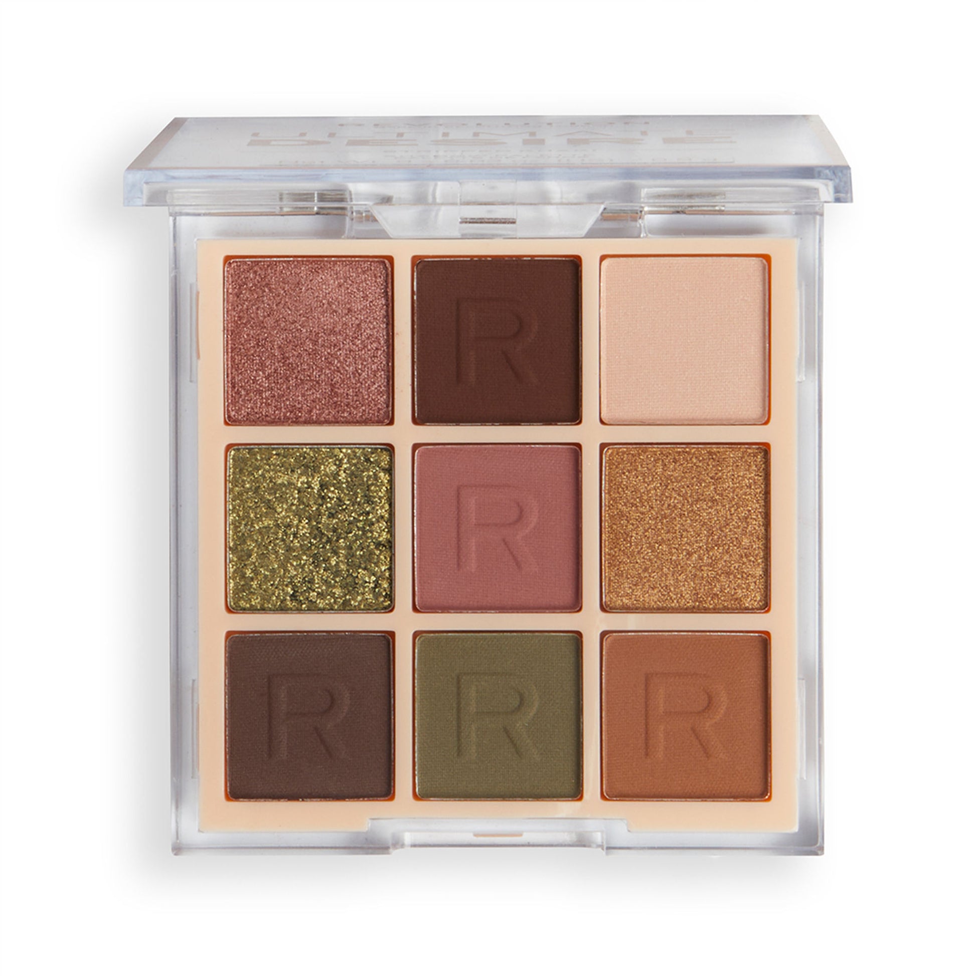 Makeup Revolution Ultimate Desire Shadow Palette - Stripped Khaki - Distacart