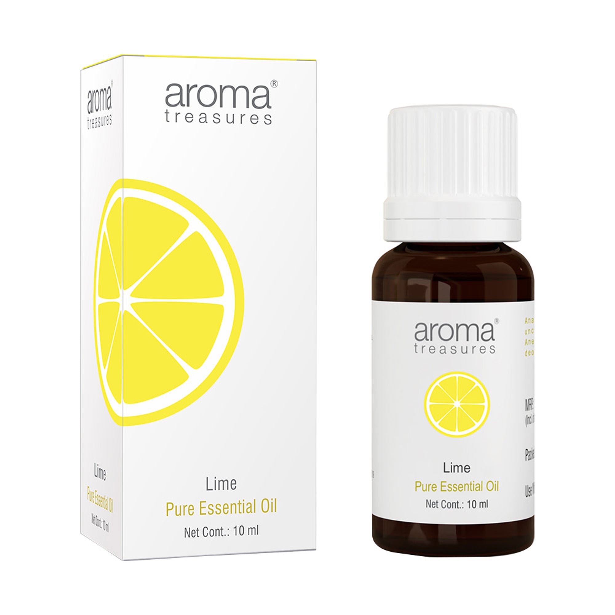 Aroma Treasures Lime Pure Essential Oil - Distacart