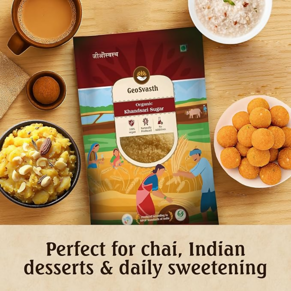 Geosvasth Organic Khandsari Sugar - Dista
